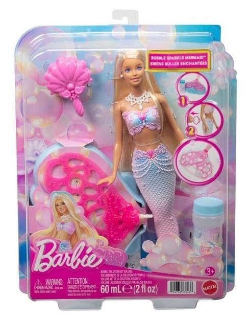 Barbie Bąbelkowa Syrenka