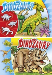 Kolorowanka Dinozaury A4