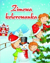 Zimowa kolorowanka - Anna Wiśniewska, Krzysztof Wiśniewski