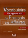 Vocabulaire progressif des Affaires + CD Penfornis Jean-Luc
