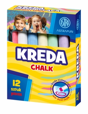 Kreda Tablicowa Astra Fun - 12 szt