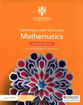 Cambridge Lower Secondary Mathematics Learner's Book 7 with Digital Access - Lynn Byrd, Greg Byrd, Chris Pearce