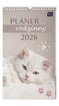 Kalendarz planer rodzinny - Zwierzaki, 2026 rok