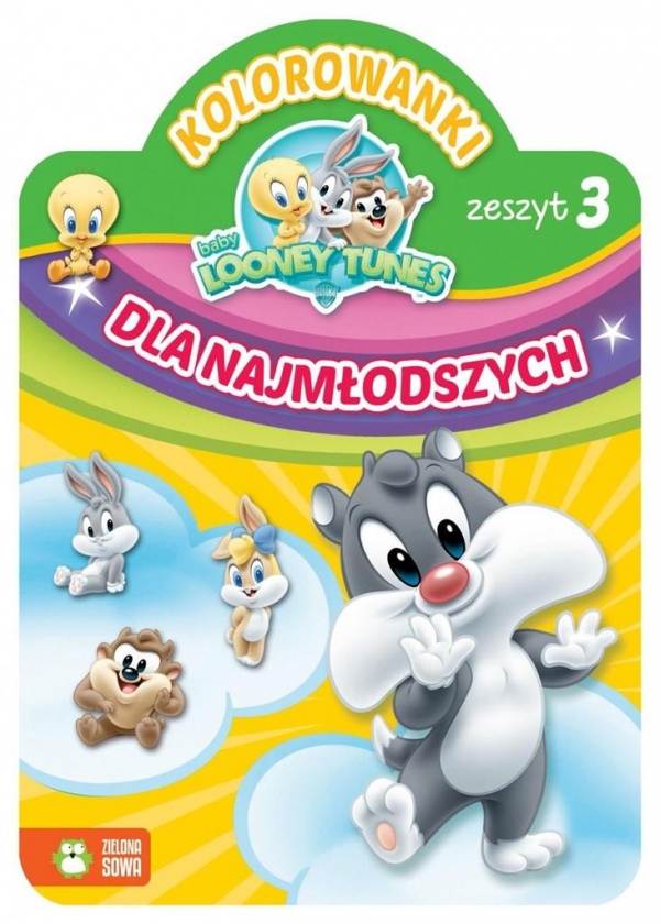 Kolorowanki dla najmłodszych Zeszyt 3 Baby Looney Tunes