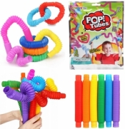 Rurki sensoryczne pop tube 6szt