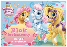Blok Techniczny A4 10 kartek z szablonem do wycięcia