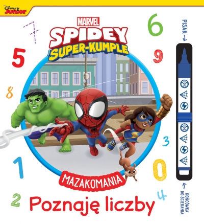 Mazakomania. Poznaję liczby. Marvel Spidey i Super-kumple