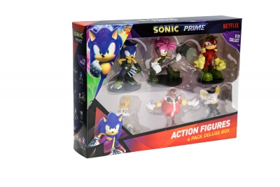 Sonic Prime figurka akcji zestaw 6 figurek mix