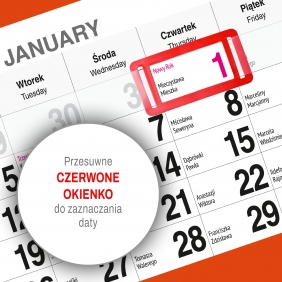 Kalendarz 2026 Trójdzielny - Kot