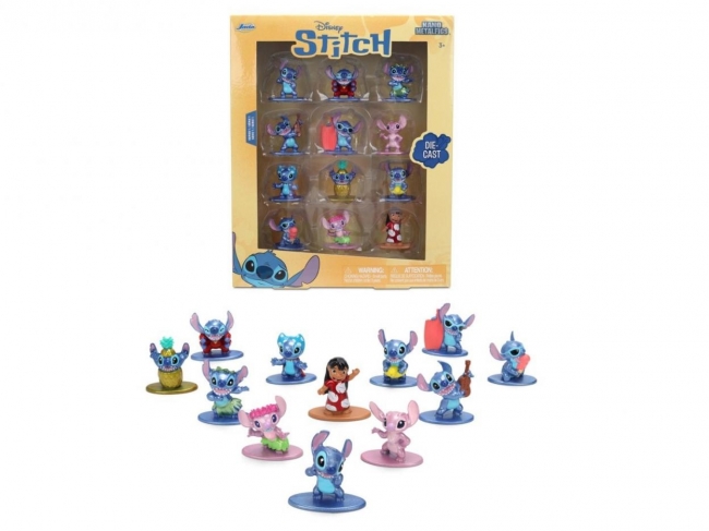 Jada Figurki Stitch 4cm 12-pak