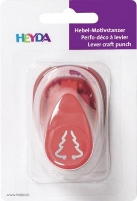 Dziurkacz ozdobny, 17mm - Choinka 3D