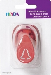 Dziurkacz ozdobny, 17mm - Choinka 3D