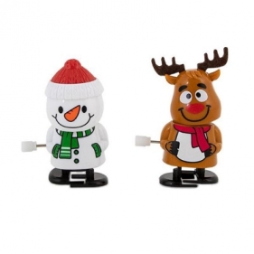 Figurki nakręcane Mikołaj, Renifer (mix wzorów)