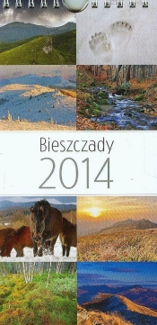 Kalendarz 2014 Bieszczady małe/bez pleców - <br />
