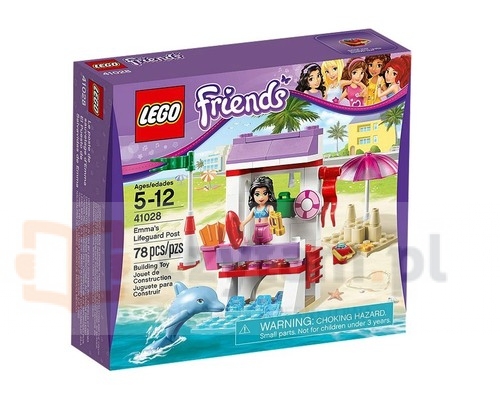 Lego Friends Emma ratownik (Uszkodzone opakowanie) (41028)