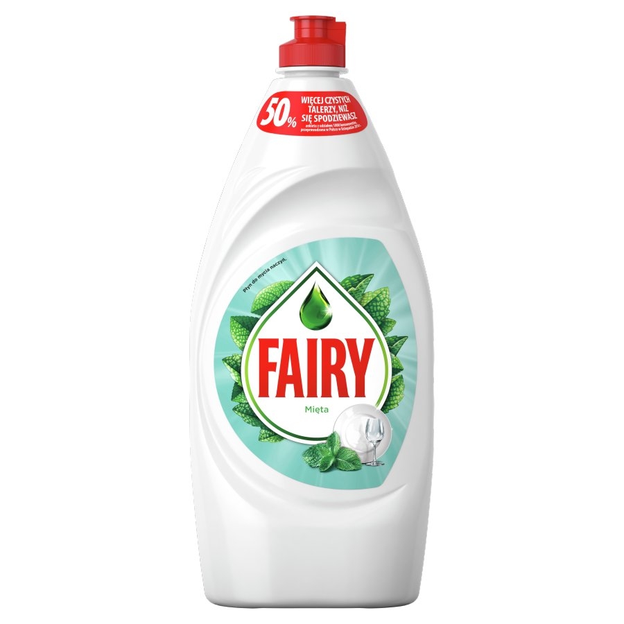 Fairy, płyn do mycia naczyń - mięta, 850ml