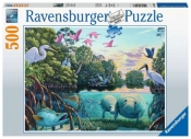 Ravensburger, Puzzle 500: Morskie zwierzęta i ptaki (16943)