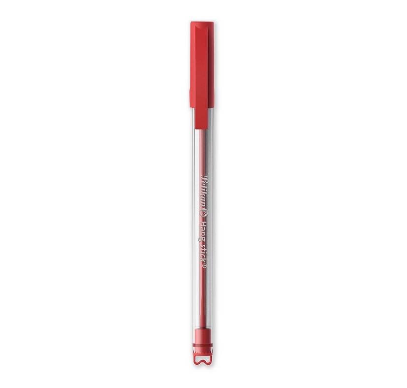 Długopis Pelikan Hang Stick 0,7mm - czerwony, 1 szt