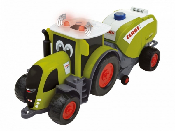 Traktor Claas z prasą rolującą Happy People (34543)
