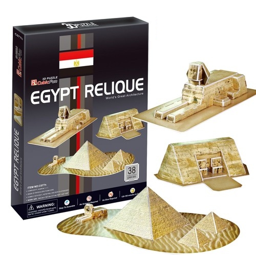 Puzzle 3D: Zabytki Egiptu