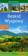 Beskid Wyspowy skala 1:60000 Mapa turystyczna