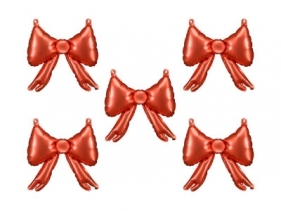 Balony foliowe do girland Kokardy 25,5x25cm 5szt