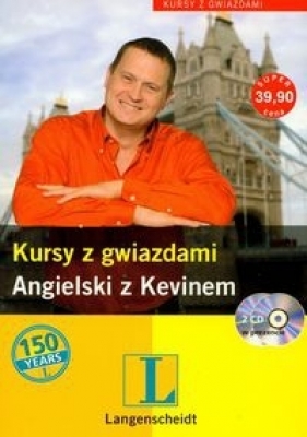 Kursy z gwiazdami Angielski z Kevinem + 2 CD - Donat Magdalena, Głowska Aneta, Aiston Kevin