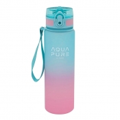 Astra, Bidon Aqua Pure 600 ml - pink/mint