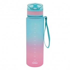 Astra, Bidon Aqua Pure 600 ml - pink/mint