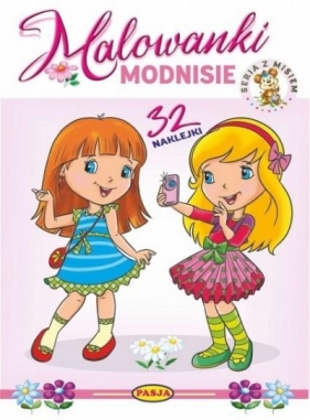 Malowanki Modnisie. Seria z misiem - Opracowanie zbiorowe