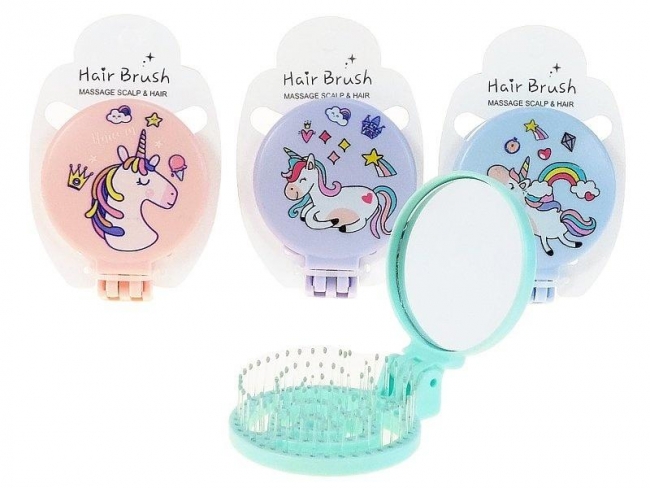 <img src='https://webimage.pl/pics/438/0/d5901271620438.jpg' style='height:440px' /> Lusterko ze szczotką do włosów MIX