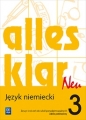 alles klar Neu. Język niemiecki. Zeszyt ćwiczeń. Część 3. Zakres podstawowy. Szkoły ponadgimnazjalne - Zofia Wąsik, Krystyna Łuniewska