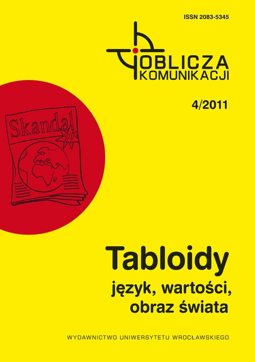 Tabloidy Język wartości obraz świata