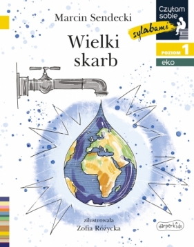 Wielki skarb. Czytam sobie sylabami. Poziom 1 - Marcin Sendecki