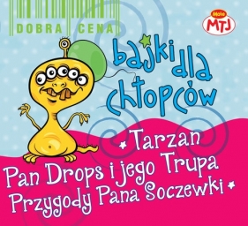 Bajki dla chłopców Przygody Pana Soczewki Tarzan Pan Drops i Jego Trupa 3 CD (Audiobook) (CDMTJ90343)