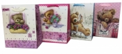 Torebka Lux z brokatem A5 (18X23X10) misie - ROZETTE