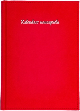 Kalendarz nauczyciela 2021/2022 A5T Vivella czerwona