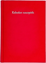 Kalendarz nauczyciela 2021/2022 A5T Vivella czerwona