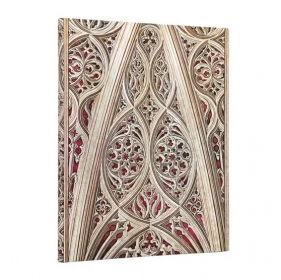 Notatnik w linie Vault of the Milan Cathedral (Burgundy) Ultra