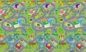 Mata materiałowa Rollmatz Miasto 200x120 cm