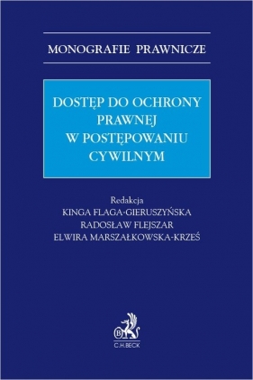 Dostęp do ochrony prawnej w postępowaniu cywilnym