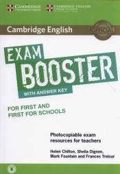 Cambridge English Exam Booster for First and First for Schools with Answer Key with Audio Photocopiable Exam Resources for Teachers - Treloar Frances, Fountain Mark, Dignen Sheila, Chilton Helen