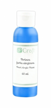 Perłowa farba akrylowa, 60 ml - tourquoise (DPFP-005)