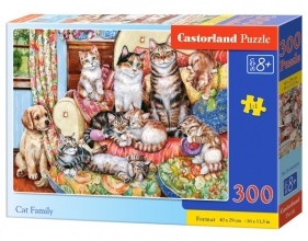 Puzzle 300: Cat family