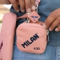 Mała torebka na ramię MILAN 430 since 1918, różowa