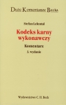 Kodeks karny wykonawczy Komentarz Lelental Stefan