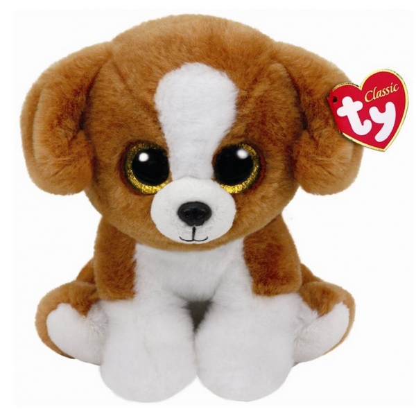 Maskotka Beanie Babies SNICKY - brązowy piesek (90243)