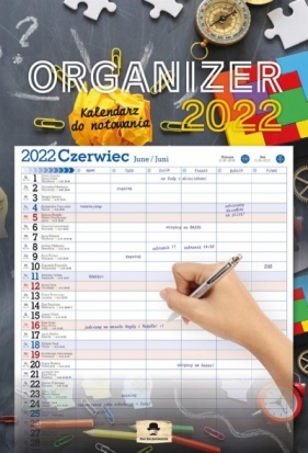 Kalendarz 2022 A3 ścienny Organizer
