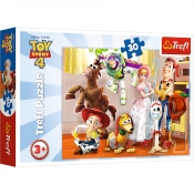 Puzzle 30: Toy Story 4 - Gotowi do zabawy (18243)