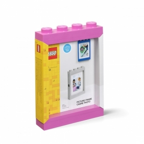 Lego, ramka na zdjęcia - Różowa (41131739)
